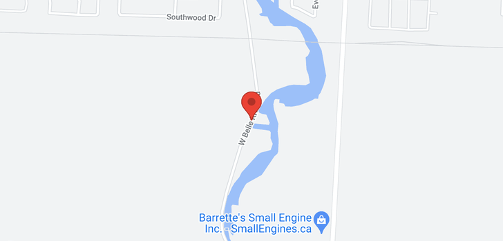 map of 440 WEST BELLE RIVER ROAD